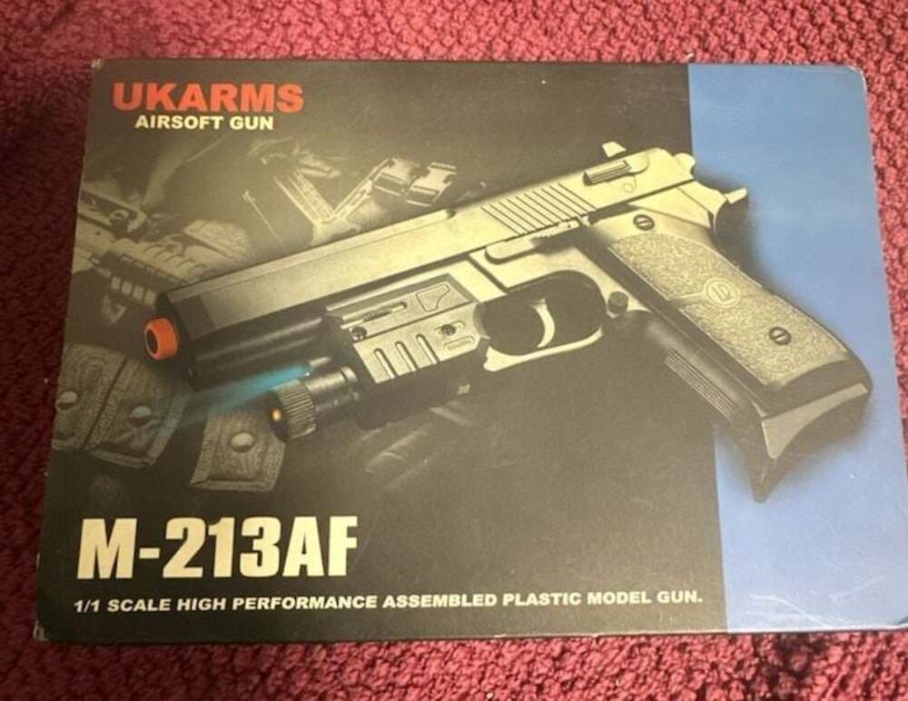 UKARMS M-213AF 1/1 Scale Airsoft Plastic Model Gun